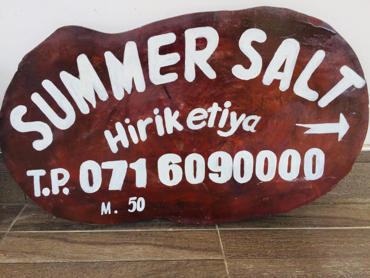 דיקוולה Summer Salt Hiriketiya מראה חיצוני תמונה